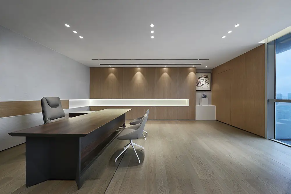 办公室装修设计公司丨打造高端奢华与精品呈现的办公空间